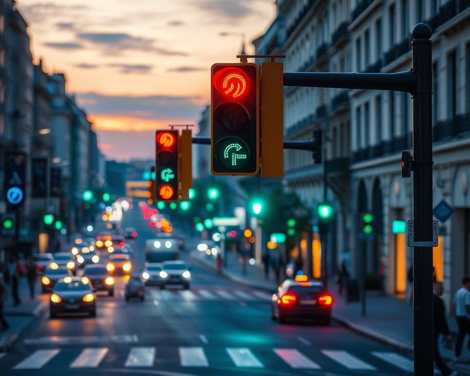 Smarte Verkehrsampeln