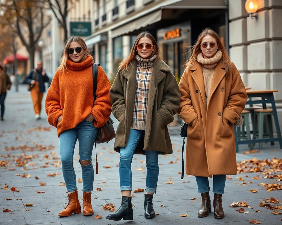 Streetstyle Outfits im Herbst