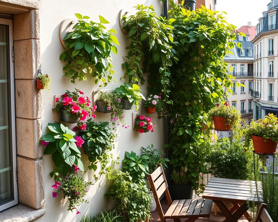 Wandbegrünung auf kleinem Balkon: So gelingt es