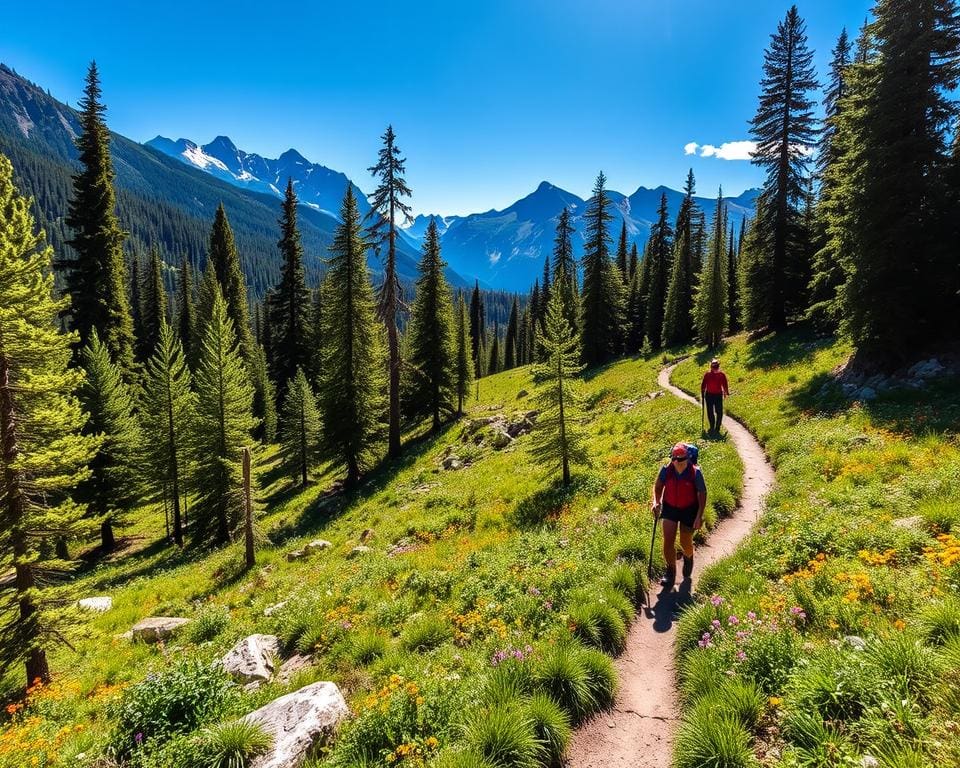 Wanderwege im Kootenay National Park