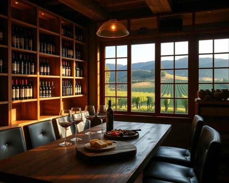 Weinverkostungen in Vinotheken