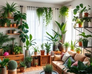 Wohnen mit Pflanzen: Dekorative Zimmerpflanzen einsetzen