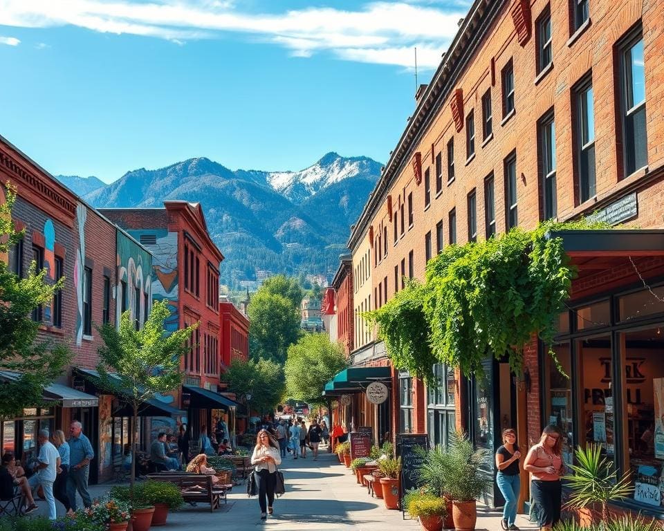kreative Viertel in Boulder