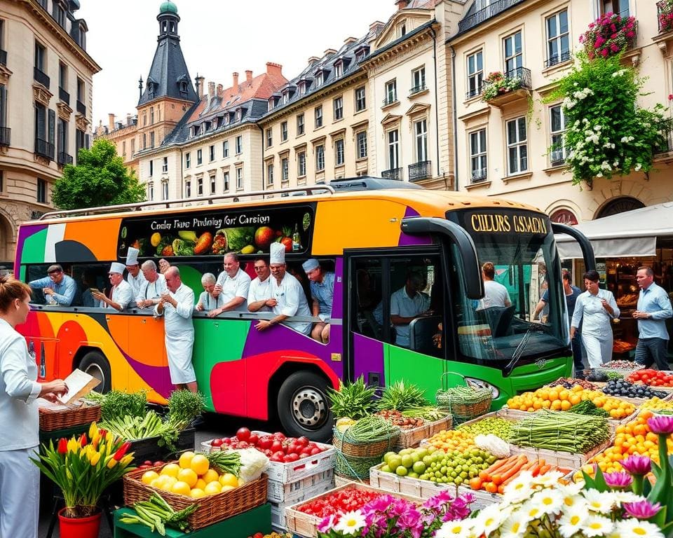 kulinarische Stadtrundfahrten per Bus