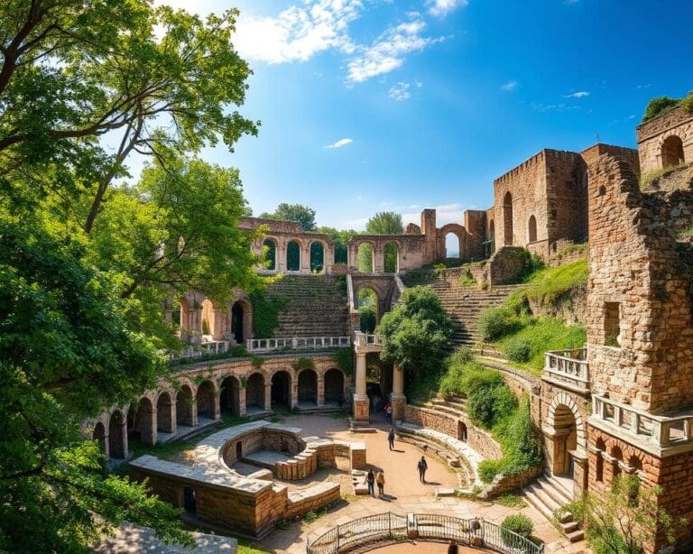 Antike Ruinen in Plovdiv, Bulgarien