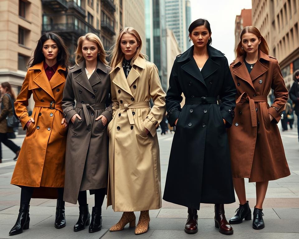 Burberry-Trenchcoats: Klassiker neu interpretiert