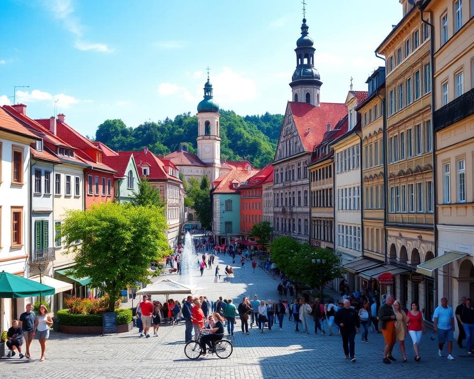 Hauptplatz in Bratislava, historische Plätze