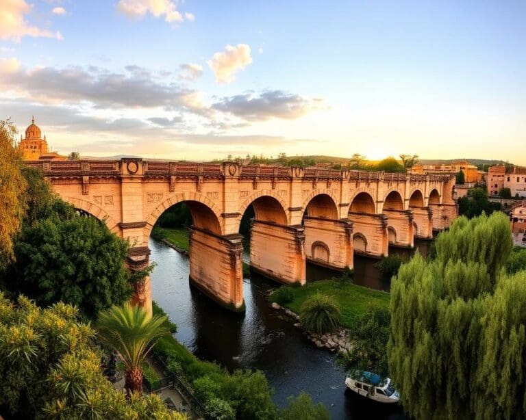 Historische Brücken in Córdoba, Spanien