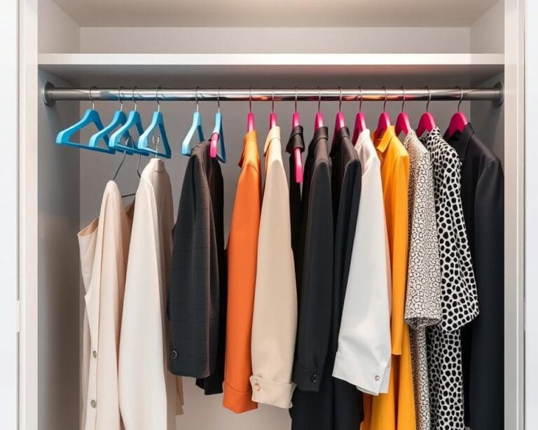 Intelligente Kleiderbügel: Kleiderschrank organisiert