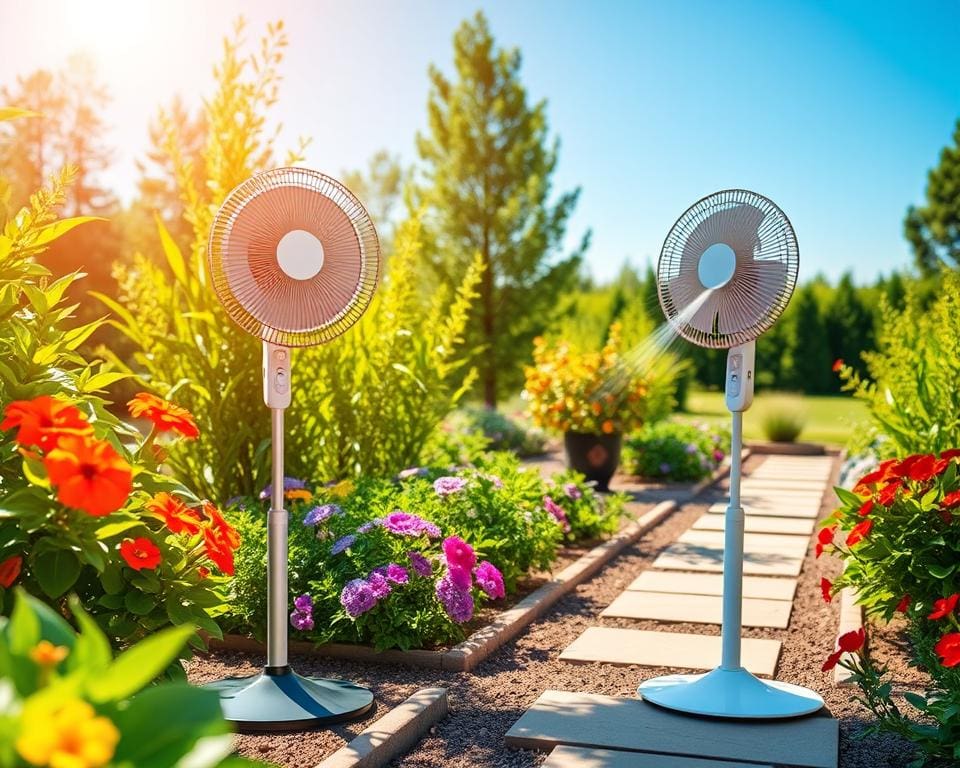 Kabellose Standventilatoren für eine frische Brise im Sommer