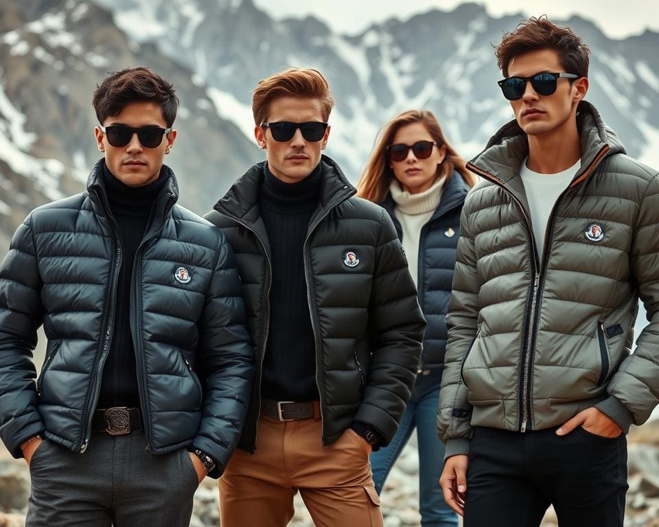 Luxusmode bei Moncler