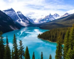 Naturwunder am Lake Louise, Kanada