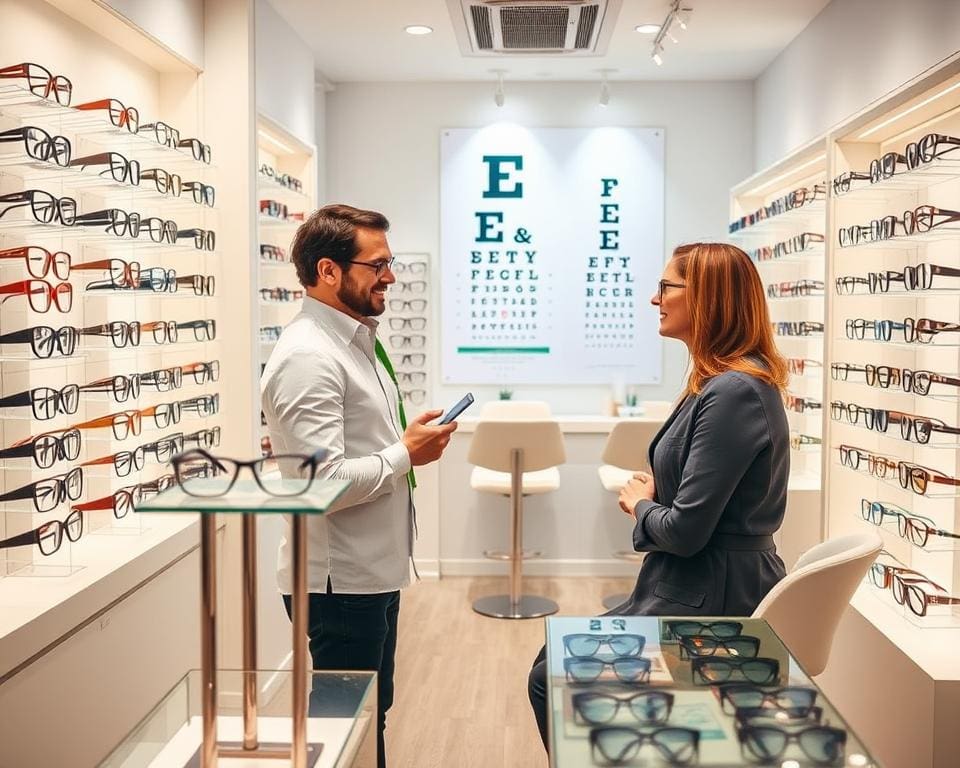 Optiker Brillenberatung Augengesundheit