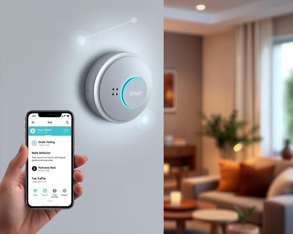 Smarte Rauchmelder mit Echtzeit-Warnungen über das Smartphone