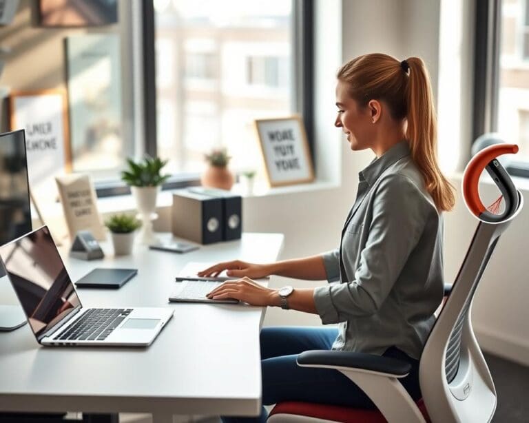 Smartes Fitnessgerät für Büroarbeiter