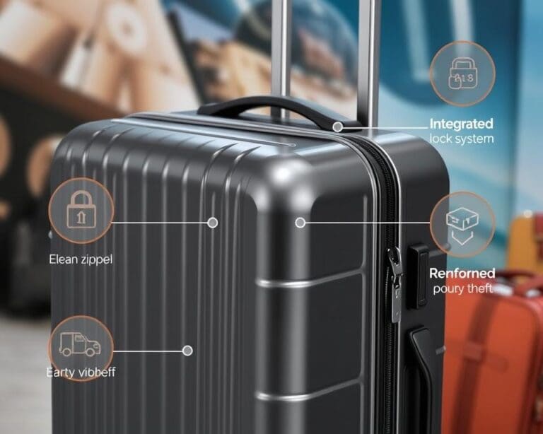 Smartes Reiseaccessoire: Koffer mit Diebstahlschutz
