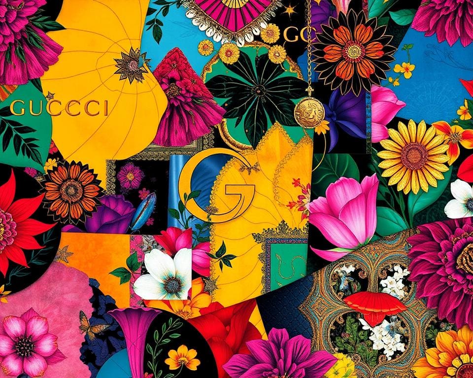 extravagante Farben und Muster Gucci