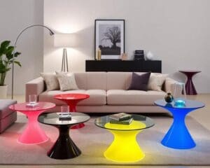 Beistelltische von Kartell: Klein, aber oho
