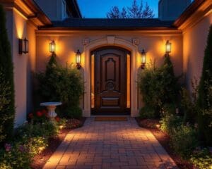 Beleuchtung für den Eingangsbereich: Akzente setzen