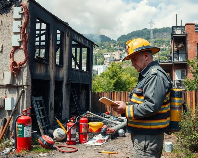 Brandinspektor: Prävention und Ursachenforschung bei Bränden