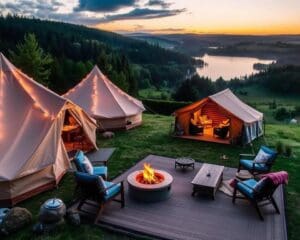 Die besten Orte für Glamping-Erlebnisse in Deutschland