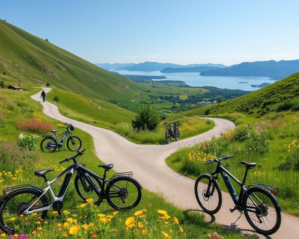 Die besten Orte für Sommerferien mit E-Bike