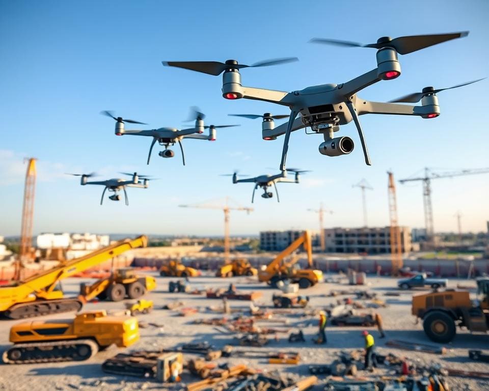 Drohnen zur Baustellenüberwachung