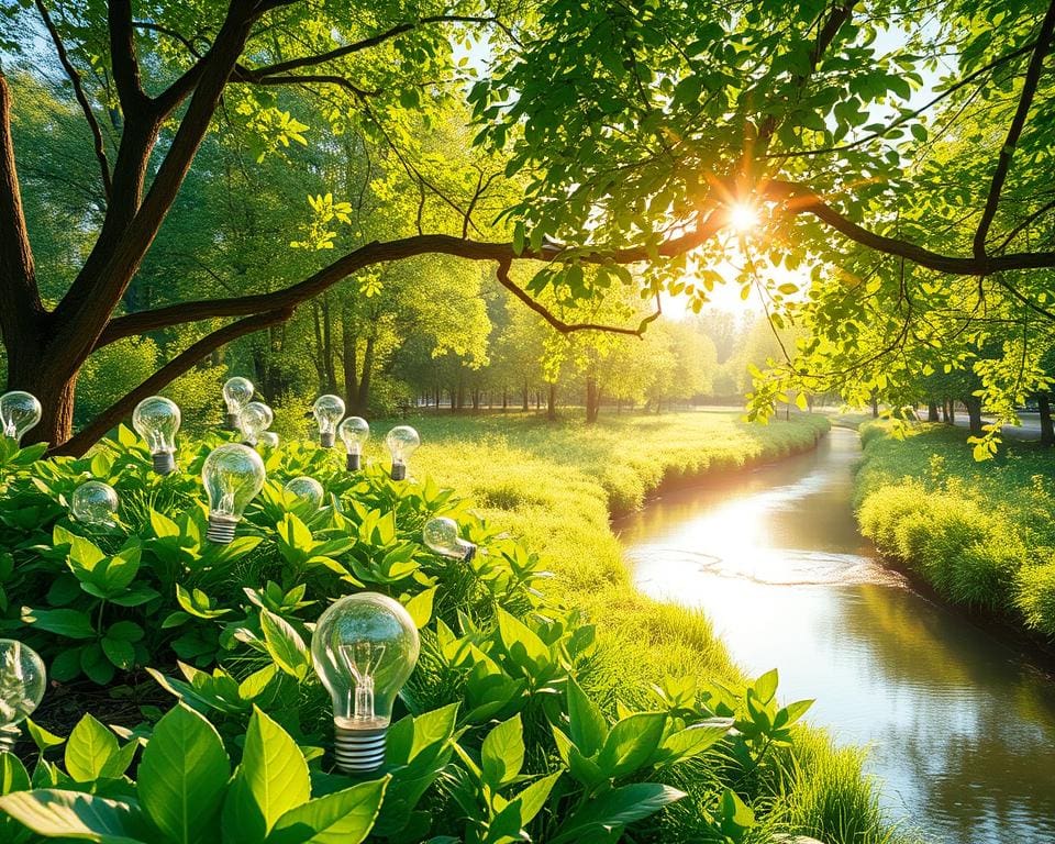 Energiesparlampen für eine grüne Zukunft