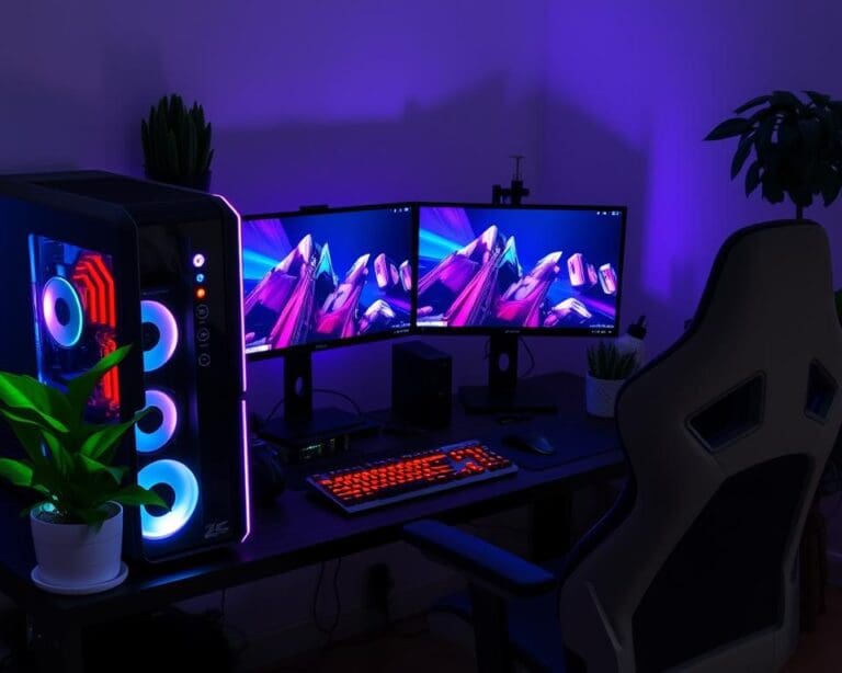 Gaming-Setups mit energieeffizienten Geräten