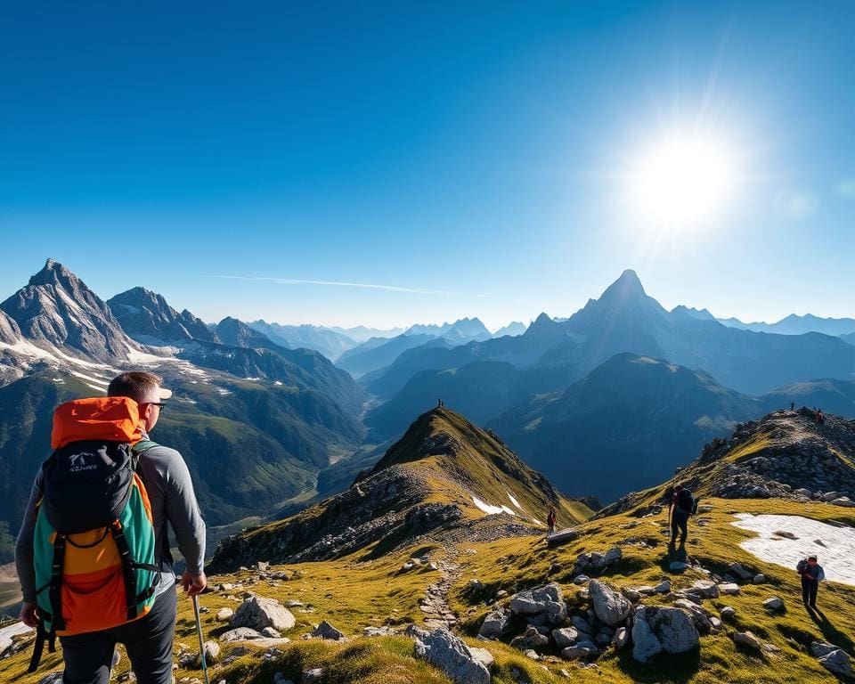 Gipfeltouren für jeden Erfahrungsgrad