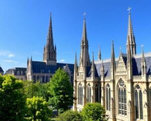 Gotische Kathedralen in Mechelen, Belgien