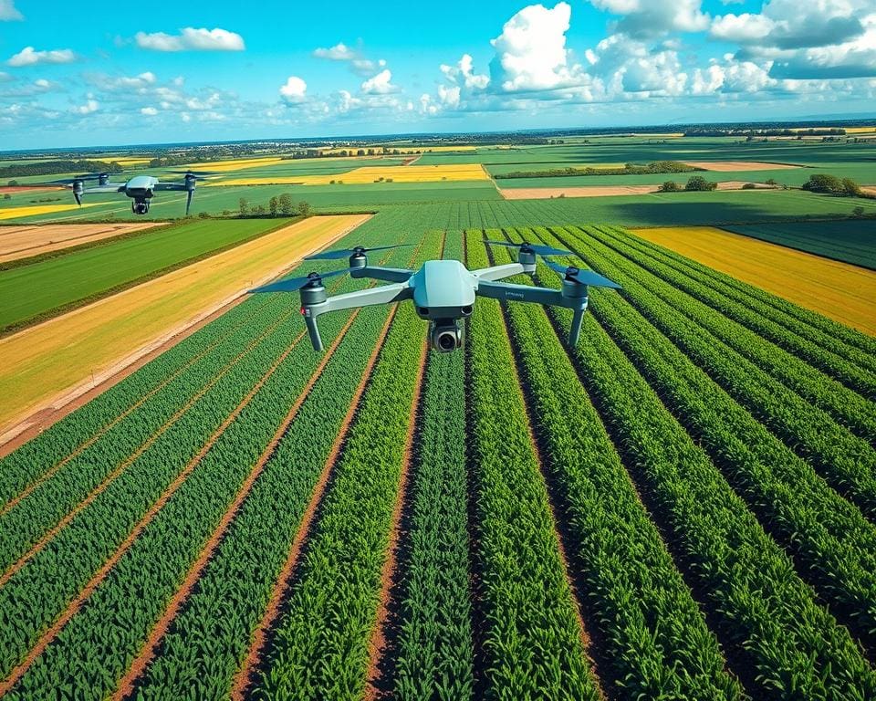 Können Drohnen die Effizienz der Landwirtschaft steigern?