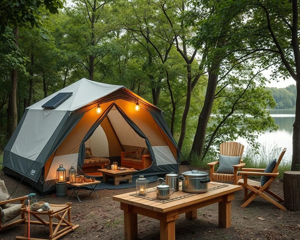 Nachhaltige Campingausrüstung für Outdoor-Fans