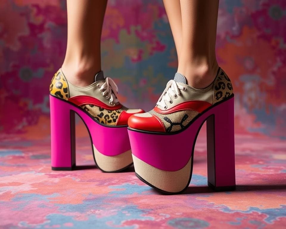 Plateau-Schuhe