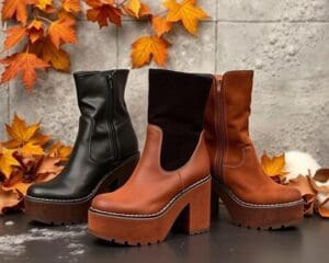 Plateau-Stiefel: Der Star der Herbst-Winter-Saison