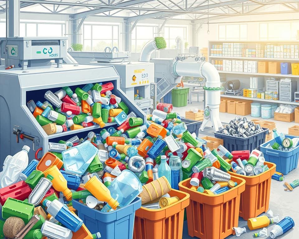 Recyclingverfahren und Qualität der wiedergewonnenen Materialien