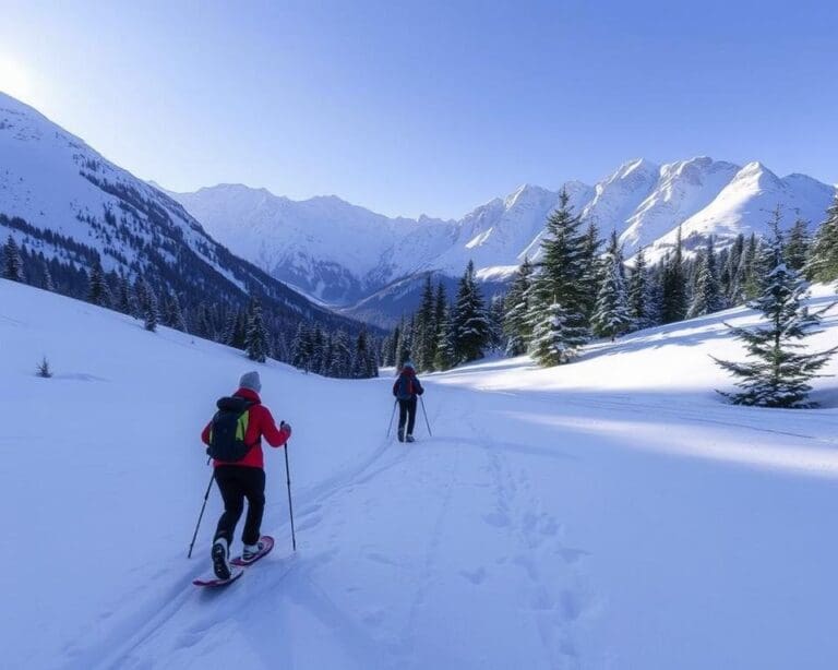 Schneeschuhwanderungen in Vorarlberg