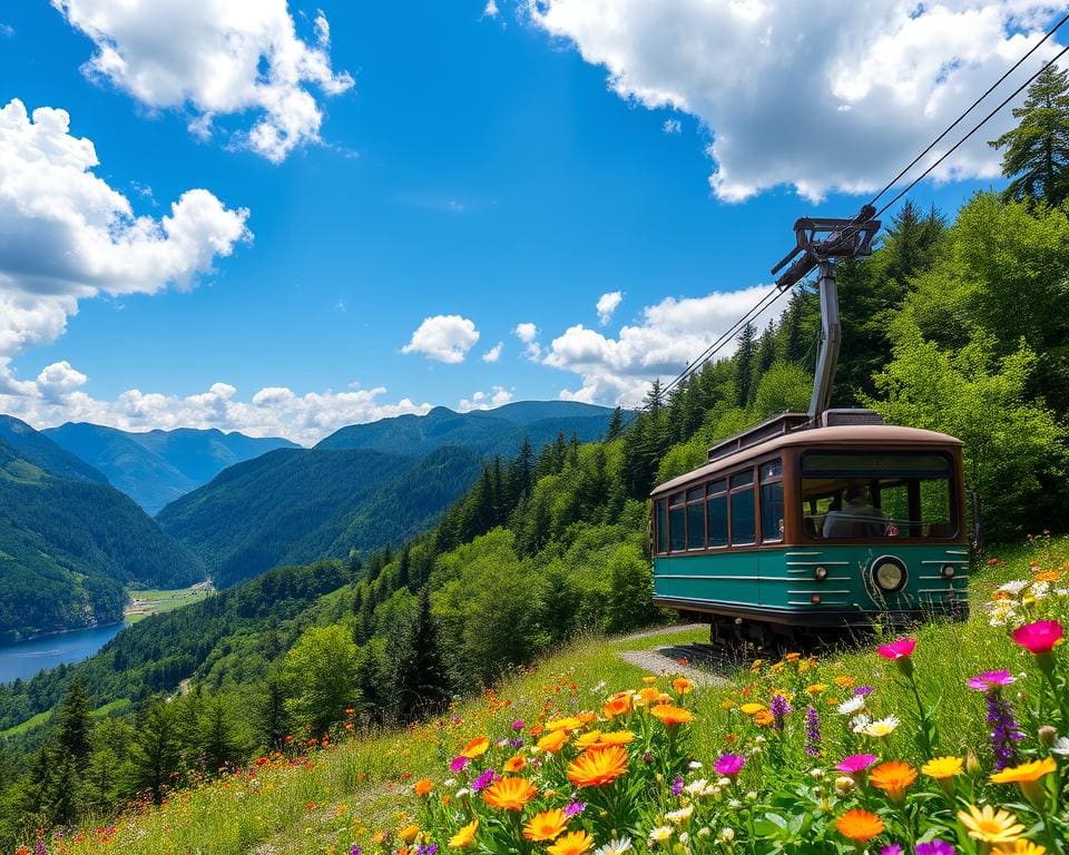 Seilbahn zum Pilatus und Seilbahn zur Rigi, berühmte Seilbahnen in Luzern