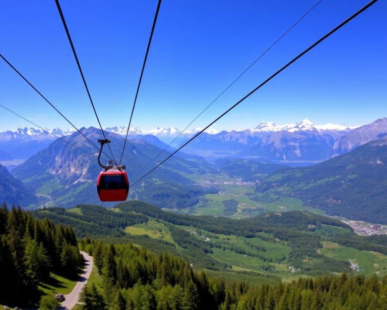 Seilbahnfahrten in Innsbruck: Die Alpen erleben