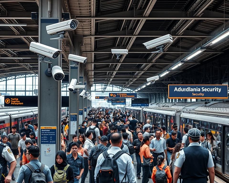 Sicherheitsmaßnahmen Bahnhof