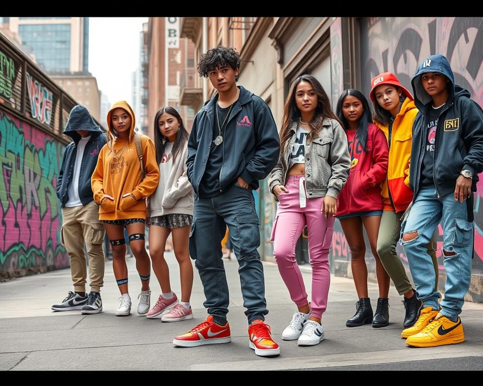 Sneaker und Streetwear für urbane Looks