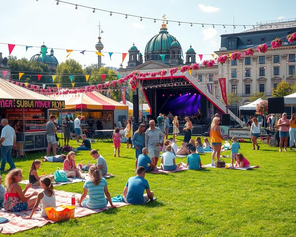 Sommerfeste in Berlin: Feiern im Freien