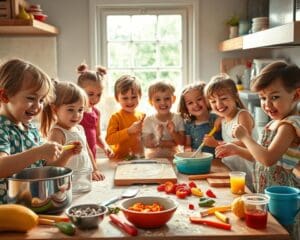 Tipps für stressfreies Kochen mit Kindern