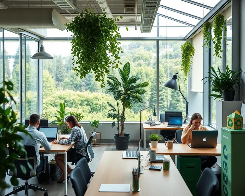 Umweltfreundliches Arbeiten im Büro