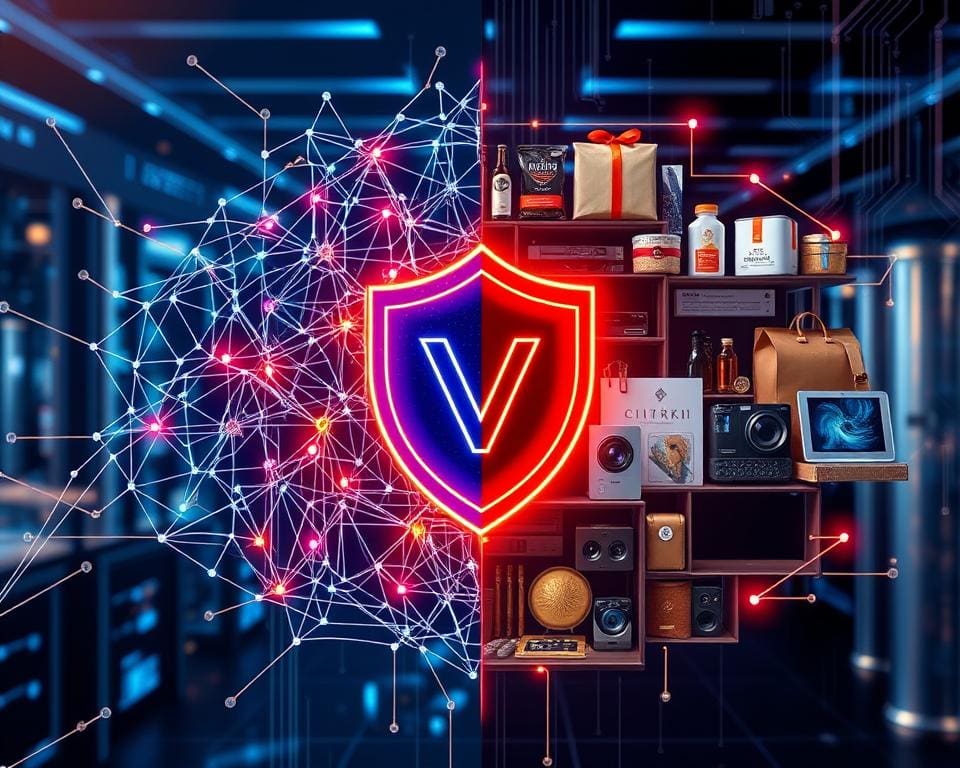 Vergleich Blockchain und Produktverifikation