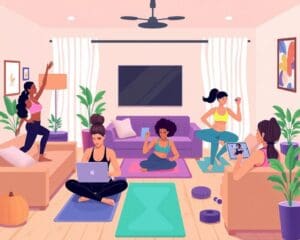 Virtuelle Fitnesskurse: Vor- und Nachteile