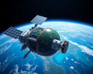 Welche Rolle spielt Raumfahrttechnologie in der Erdbeobachtung?