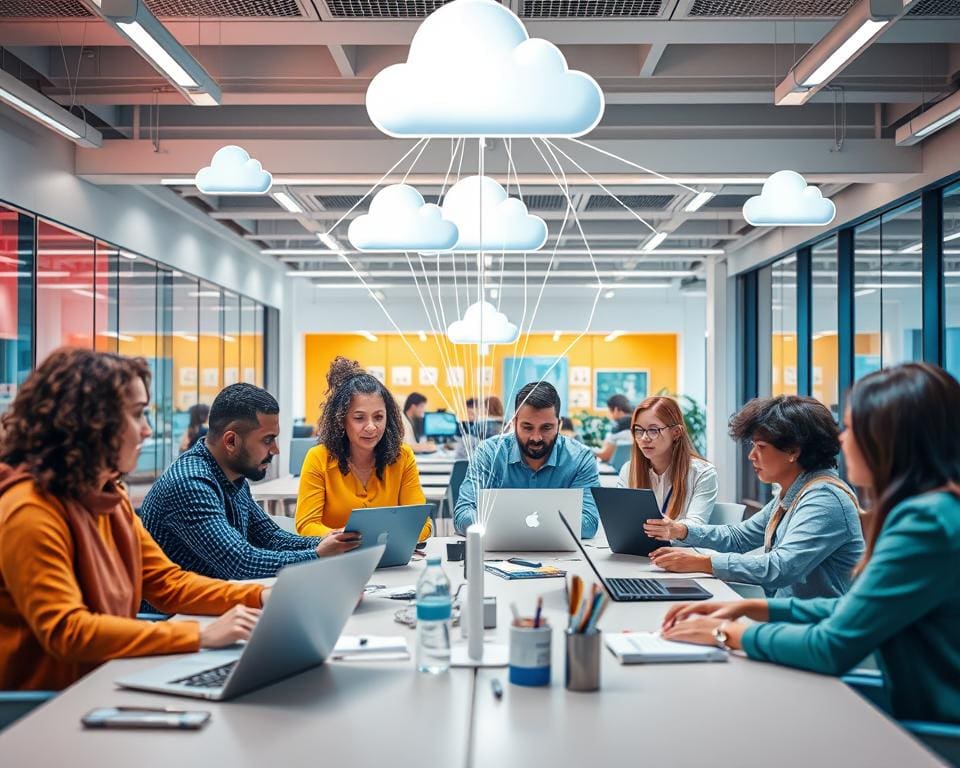 Wie beeinflusst Cloud Computing die Zusammenarbeit im Büro?