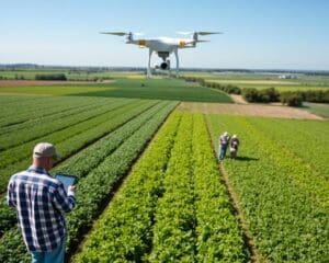 Wie beeinflusst Drohnentechnologie die Landwirtschaft?