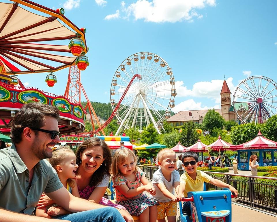 beliebte Vergnügungsparks in Bayern